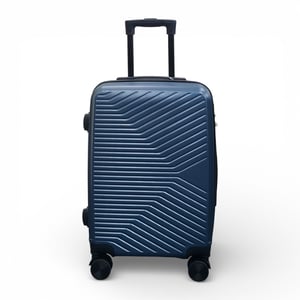 Blauwe harde schelpcabine 48 x 37 x 20 cm Veilige bagagekoffer