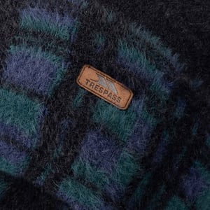 Trespass Heren Atlas Tartan Omkeerbare muts (Zwart)