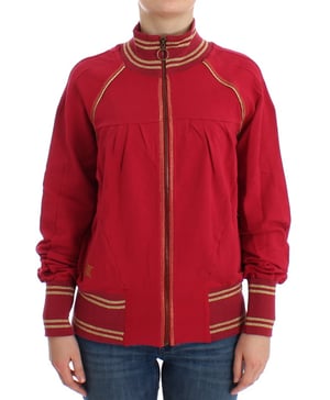 Rode Rits Trui Jacket