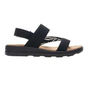 Regatta Dames/Dames Rylie Zebraprint Sandalen (Zwart)