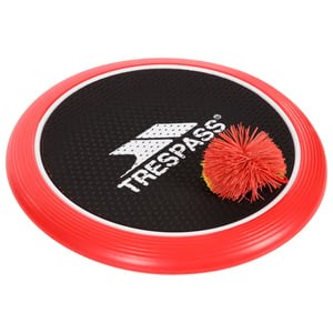 Trespass Stringbatz Trampoline Knuppel- en Balspel (Rood/zwart/wit)