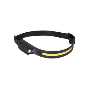 Trespass Pharus 2 in 1 Hoofdlamp (ZWART/GEEL)