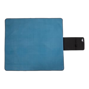 Trespass Waterdichte Geruite Opvouwbare Deken (Rijk groenblauw)