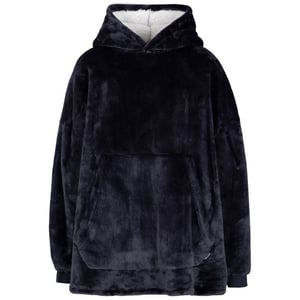 Trespass Uniseks Volwassen Knusse Oversized Hoodie Deken (Marine)