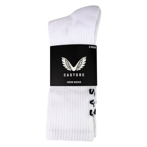 3-Pack Unisex Crew Sokken voor Mannen en Vrouwen - Zacht, Comfortabel en Duurzaam
