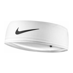 Nike Fury Classic Logo Dri-FIT Haarband (Wit)