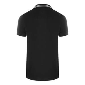 Love Moschino Box Logo Zwarte Poloshirt