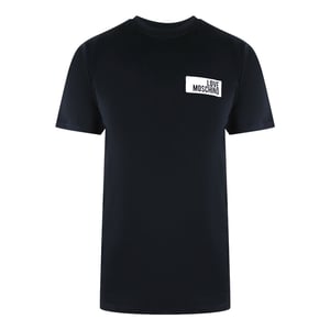 Love Moschino Block Logo Zwart T-shirt