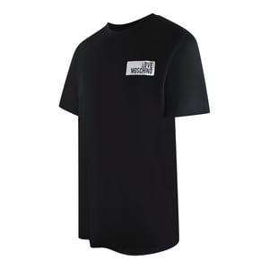 Love Moschino Block Logo Zwart T-shirt
