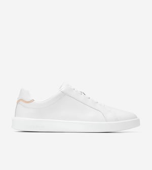 Cole Haan Grand Crosscourt Nubuck Heren Witte Sneakers