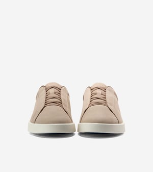 Cole Haan Grand Crosscourt Nubuck Heren Beige Sneakers