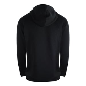 Love Moschino Effen Logo Zwarte Hoodie