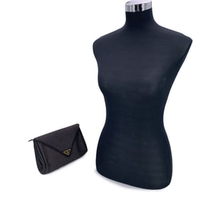 Vintage plastic clutch tas van Yves Saint Laurent