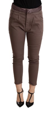 Cropped Broek Casual Stijl
