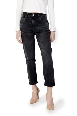 Boyfriend Jeans met Omgeslagen Zoom