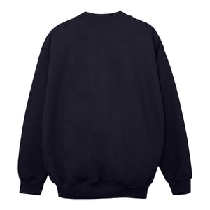 Disney Heren Lilo And Stitch Kerstmis Love Biscuit Sweatshirt (Marineblauw)