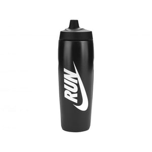 Nike Refuel Grafische Print 680ml Waterfles (Zwart/Wit)