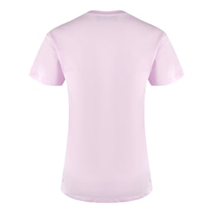 Love Moschino Multi Colour Heart Logo Pink T-shirt