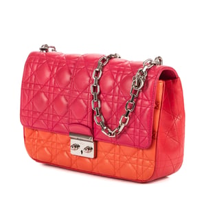 Lady Dior Tricolor Medium Schoudertas