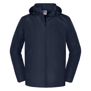 Russell Heren Essentiele All Weather Shell Jack (Frans Marineblauw)