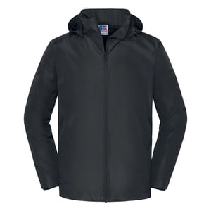 Russell Heren Essentiële All-Weather Shell Jas (Zwart)