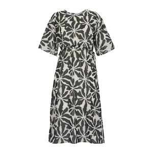 Regatta Dames/Dames Avorno Abstract Bloemen Kaftan (Zwart, Wit)
