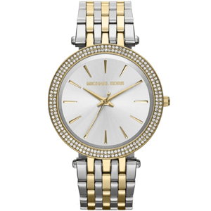 Michael Kors Darci MK3215 Dames Twee-Tone RVS Horloge 39 mm