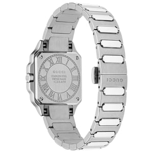 Gucci G-Flat YA166501 Dames Roze Wijzerplaat RVS Horloge 30mm