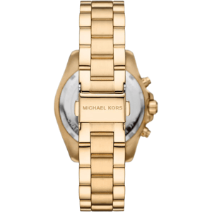 Michael Kors Bradshaw MK6959 36mm Gouden RVS Dames Chronograaf Horloge