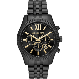 Michael Kors Lexington MK8603 Chronograaf Zwarte Wijzerplaat Herenhorloge