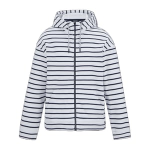 Regatta Dames/Dames Bayletta Full Zip Hoodie (Wit, Marine)