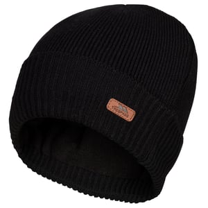 Trespass Waterdichte uniseks Chuck beanie (Zwart)