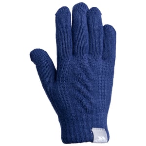 Trespass Kaybell gebreide kinderhandschoenen (Blauwdruk)