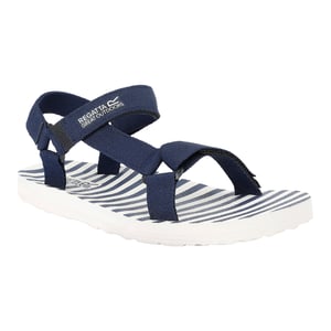 Regatta Dames Lady Vendeavour Stripe Sandalen (Marineblauw)