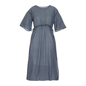 Regatta Dames Avorno Golfgestreepte Kaftan (Marineblauw/Wit)