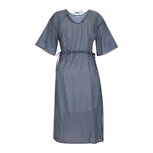 Regatta Dames Avorno Golfgestreepte Kaftan (Marineblauw/Wit)