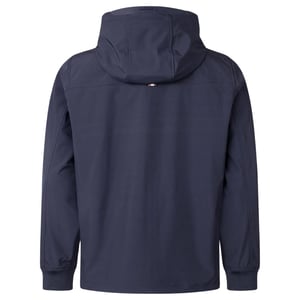 Aquascutum Active Marineblauwe Shell Hybrid Capuchonjas