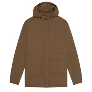 Lyle &amp; Scott Brown Wadded Parka