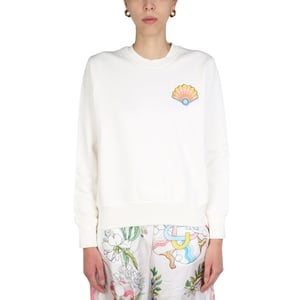 Casablanca Geborduurde Off-white Sweatshirts