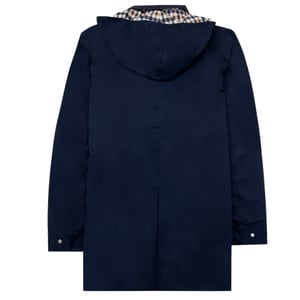 Aquascutum Active Opvouwbare Trenchcoat In Marineblauw