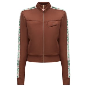 Casablanca Laurel Track Top Bruine Jassen