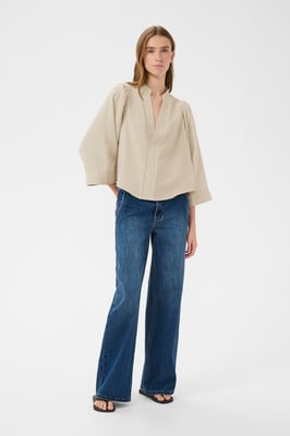 Blouse met korte mouwen KBFelia Blouse met korte mouwen Loose fit