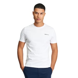Ben Sherman Handtekening T-shirt heren (Wit)