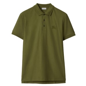 Burberry Eddie Ekd Olijfgroene Poloshirt