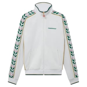 Casablanca Seasonal Laurel Track Top Witte Jassen