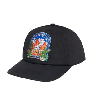 Casablanca Patch Cap L'arche Du Desert Nuit Zwarte Hoed