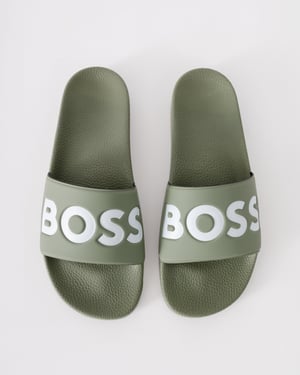 Aryeh Slippers in Saliegroen