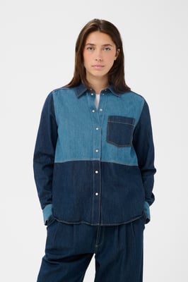 Denim blouse AlvinePW Denim blouse Oversize fit