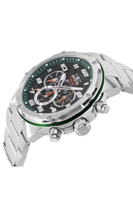 Invicta S1 Rally 49940 Heren Horloge - Quartz Uurwerk - Roestvrij Staal met zwarte Wijzerplaat - 49mm