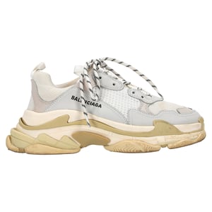 Balenciaga Triple S Sneakers in Witte Polyester